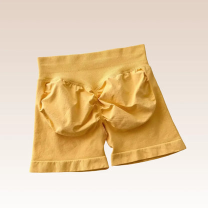 Women Yoga Shorts High Waist Workout Shorts Fitness Yoga Lift Butt Fitness Ladies Yoga Gym Running Short Pants Sportswear