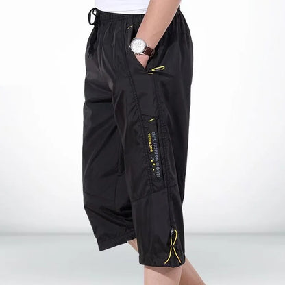 Men Big Size Surf Shorts Plus Beach Shorts Men Swimming Shorts Quick Drying Board Short Sports Pants with Inside Network Lining