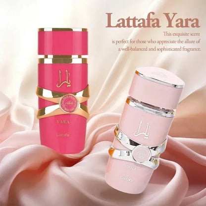 High Quality Arabic Dubai Yara Women Original Perfume Candy Cologne Men Fragrance Women Original Perfumes Body Mist Gift Set - GabyFit Goods