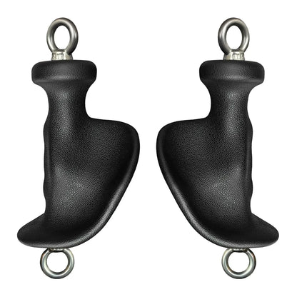 Fitness Lat Pull Down Bar D-Handle Grip Pulley Cable Machine Attachments Gym Weight Lifting Rope Handle Wrist Workout Equipment