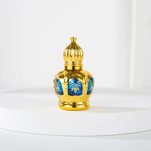 12ml Middle East Dubai Style Glass Roller Ball Perfume Bottle Portable Cosmetic Vials Empty Containers
