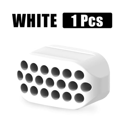 Silicone Jaw Exerciser Facial Toner & Jawline Fitness Ball Neck Toning Equipment Facial Beauty Tool Double Chin Exerciser - GabyFit Goods