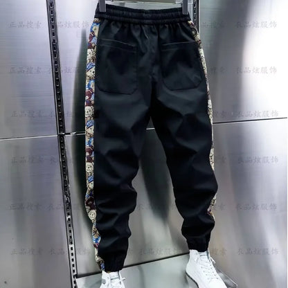 2023 Spring Autumn Men's Trousers Hip Hop Fashion Streetwear Joggers Pants Men Casual Men Clothing Elastic Waist Sweatpants Men