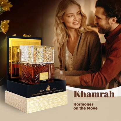 Lattafa Khamrah Perfume Eau de Parfum Spray Original Arabian Perfume Aromatic Spicy Fragrance For Women For Men For Evening Wear - GabyFit Goods