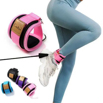Ankle Strap For Cable Machines - Padded Gym Cuff For Ankle Protector Gym Sports Training Equipment Fitness Ankle Protector 1Pc - GabyFit Goods