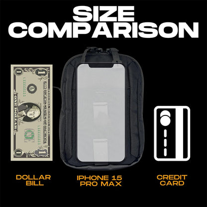 Magnetic Gym Crossbody Bag Sling Chest Bag for Travel Sports Keep Your Items Off the Dirty Gym Floor with Magnetic Attachment - GabyFit Goods