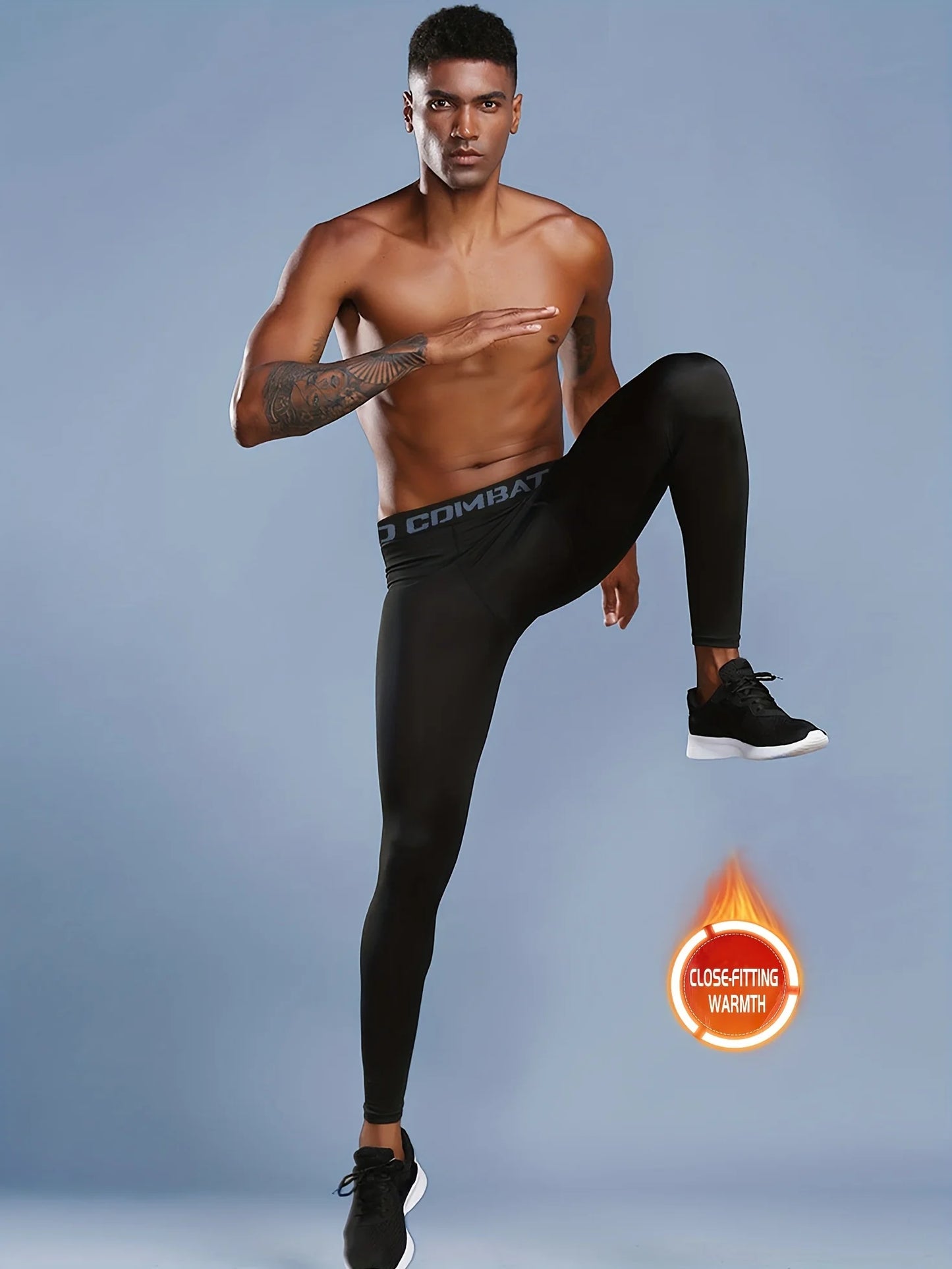 High-Performance Compression Leggings for Men Fitness Workouts Tights for Enhanced Fitness Performance and Running Comfort - GabyFit Goods