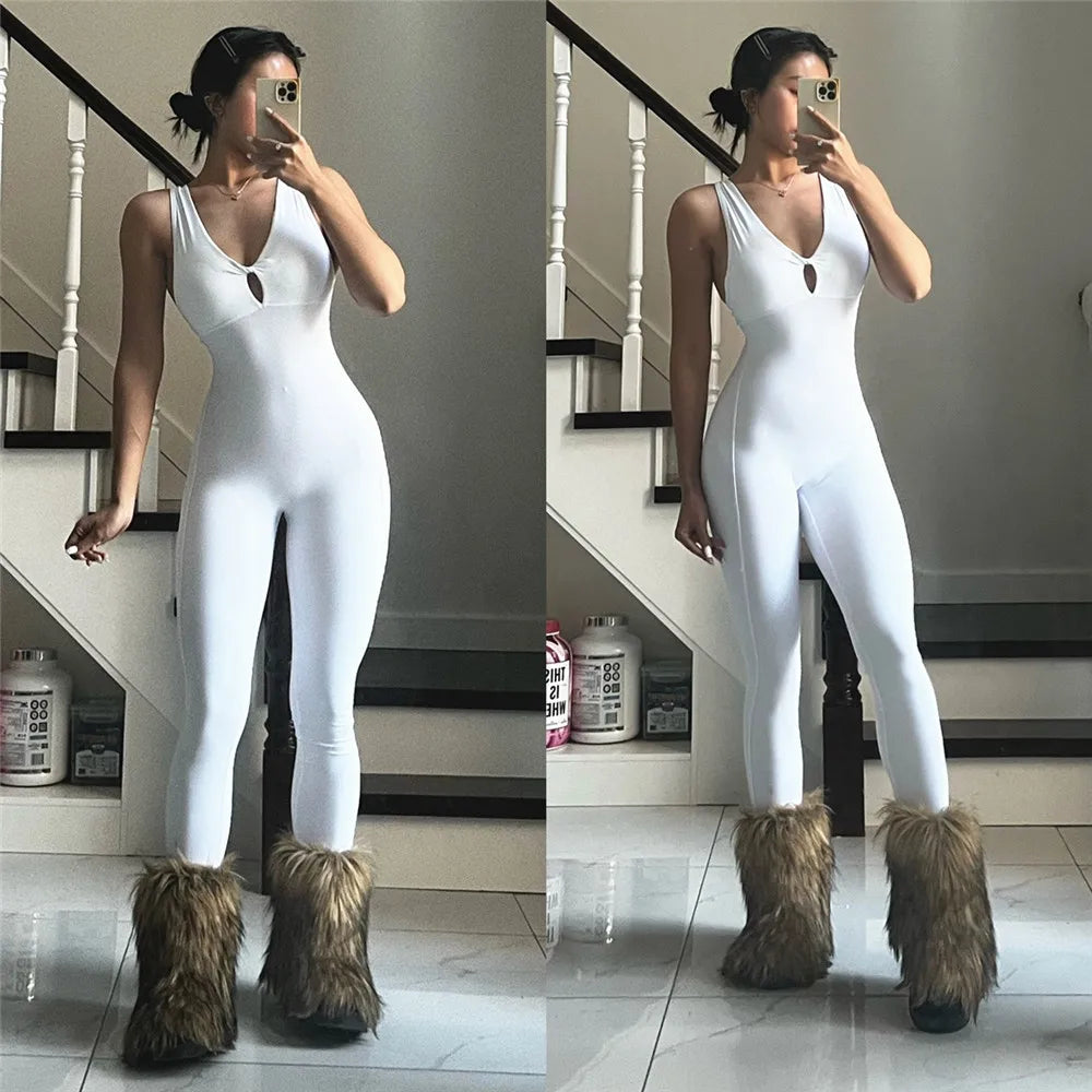 Mental Pad Jumpsuit Sport Women Yoga Set Bodysuit Fitness Gym Sportswear Scrunch Legging Workout Running Active Clothes XP277