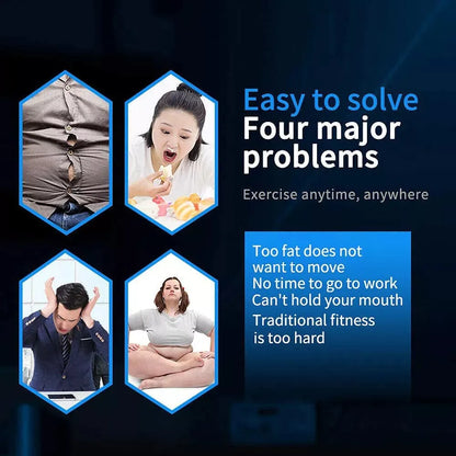 USB Rechargeable Intelligent Muscle Training Device for Fitness Body Shaping Abdominal Training Electric Slimming Massager - GabyFit Goods