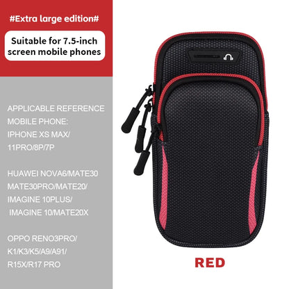 Arm Bag Waterproof sports phone case Money Key Outside Sports Running Fitness Simple Arm Bag with nicegobaby Wrist Bag - GabyFit Goods