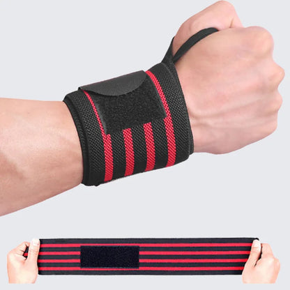 Wristband Wrist Support Brace Straps Wrist Gym Wraps Bandage Fitness Gym Training Strength Weight Lifting Protective Equipment - GabyFit Goods