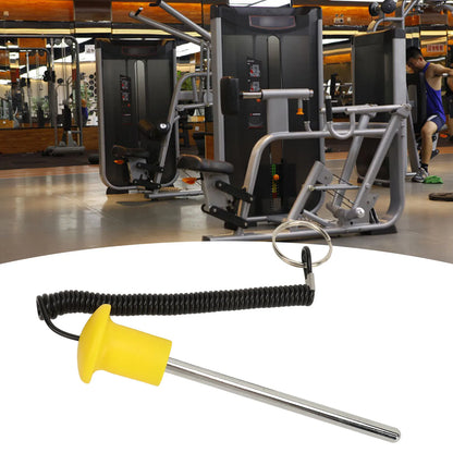 Gym Weight Stack Pin Selector Lock Pin Magnetic 8mm Diameter with Lanyard Gym Accessory for Workout Fitness Exercise - GabyFit Goods