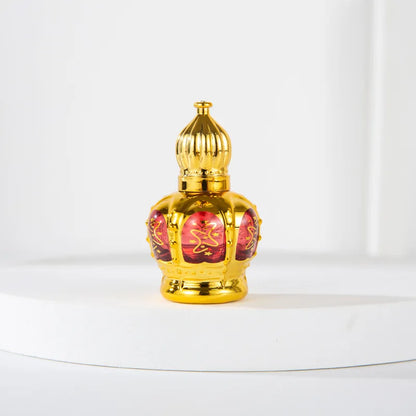 12ml Middle East Dubai Style Glass Roller Ball Perfume Bottle Portable Cosmetic Vials Empty Containers