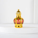 12ml Middle East Dubai Style Glass Roller Ball Perfume Bottle Portable Cosmetic Vials Empty Containers
