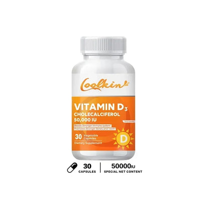 Vitamin D3 5000IU, Rich in Vitamin D for Healthy Antioxidants Supporting Immune System Function - 120 Capsules, Non-GMO
