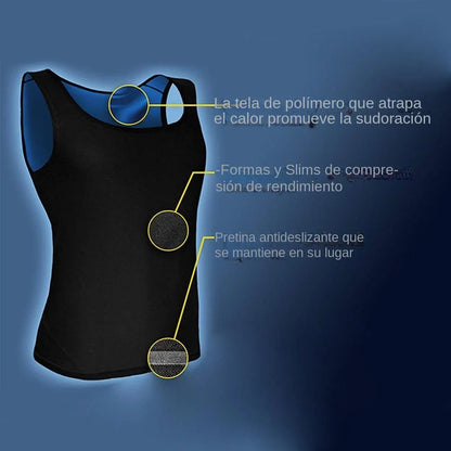 Men Neoprene Sweat Sauna Vest Waist Trainer Slimming Body Shapers Vest Shapewear Corset Gym Underwear Women Fat Burn Tank Top