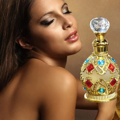 15ML Dubai Luxury Enamelled Alloy Perfume Arabian Middle Eastern Style Long Lasting Perfume For Men And Women Sex Attraction Oil - GabyFit Goods