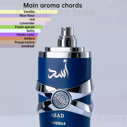 Yara Asad Perfume Hombre Women Musk Vanilla Cologne Men De Mujer Fragrance Sets Candy Lattafa Khamrah Perfumes Originales 100ml - GabyFit Goods