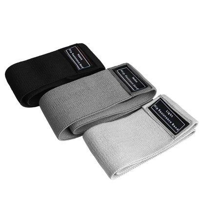 Fabric Resistance Hip Booty Bands Glute Thigh Elastic Workout Bands Squat Circle Stretch Fitness Strips Loops Yoga Gym Equipment - GabyFit Goods