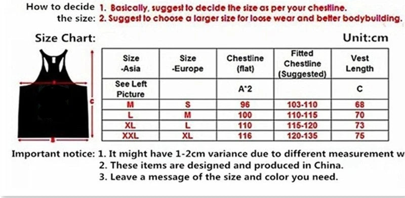 Muscle Mens Bodybuilding Stringer Tank Top gym Clothing Y back Fitness sleeveless vest shirt Weightlifting singlets - GabyFit Goods