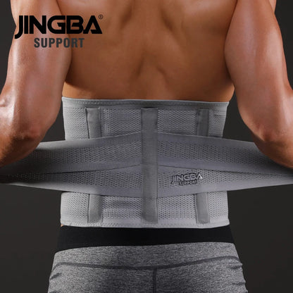 JINGBA SUPPORT Fitness Waist Back Support Belts Sweat Belt Trainer Trimmer Musculation Abdominale Sports Lumbar joint Protector - GabyFit Goods