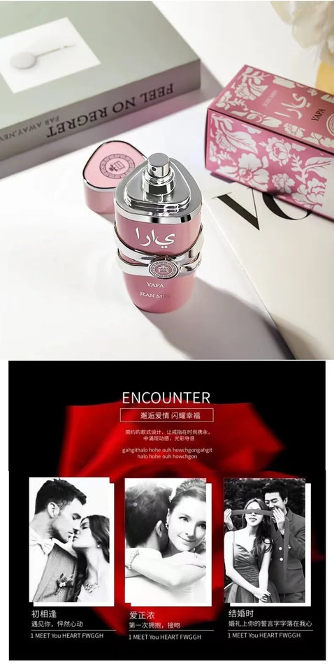 100ml Original JEAN MISS for Women Eau De Parfum Spray High Quality Arabian Perfume Lasting Fragrance Pheromone Light Fragrance