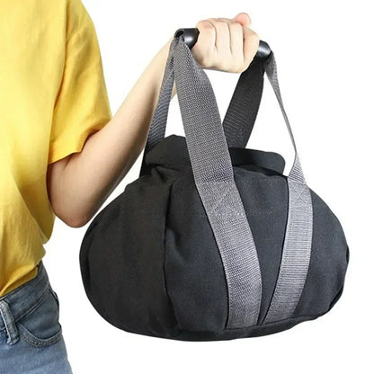 Bodybuilding Training Sandbag  Gym Fitness Accessory  Portable Home Fitness Equipment  Adjustable Cloth Bag Kettlebell Sandbag
