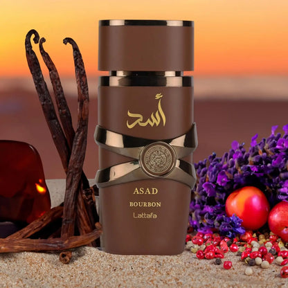 Lattafa Asad Bourbon Original Arab Perfumes Lattafa Yara Perfume Women Eau De Parfum High Quality Arabian Perfume For Women Men - GabyFit Goods