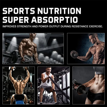 Creatine Monohydrate - 5000 Mg Per Serving, Pre-workout Creatine To Help Build Muscle, Enhance Energy and PerformanceSupplements