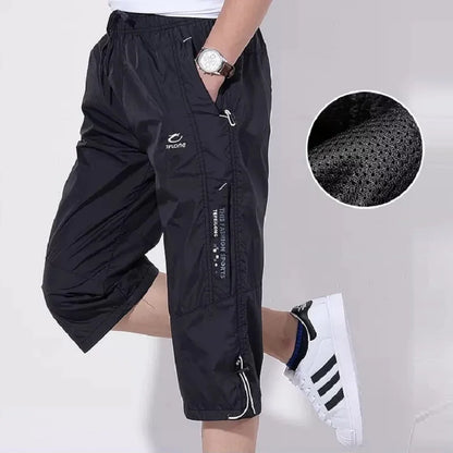 Men Big Size Surf Shorts Plus Beach Shorts Men Swimming Shorts Quick Drying Board Short Sports Pants with Inside Network Lining
