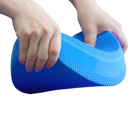 TPE Balance Pad Yoga Cushion Foam Board Soft Balance Bricks Gym Fitness Exercise Mat Gym Oval Non Slid Accessories Exercise - GabyFit Goods
