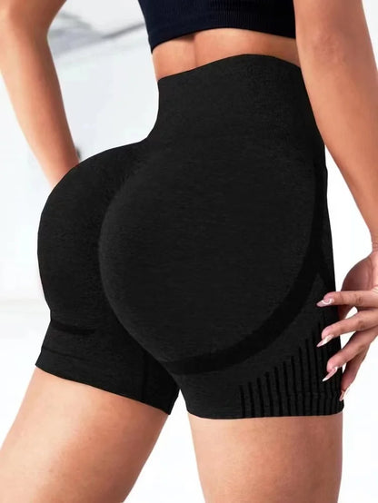 Women Yoga Shorts High Waist Workout Shorts Fitness Yoga Lift Butt Fitness Ladies Yoga Gym Running Short Pants Sportswear - GabyFit Goods