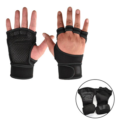 Weight Lifting Training Gloves for Women Men Fitness Sport Cycling Breathable Gym Gloves Palm Protector Fingerless Gym Equipment - GabyFit Goods