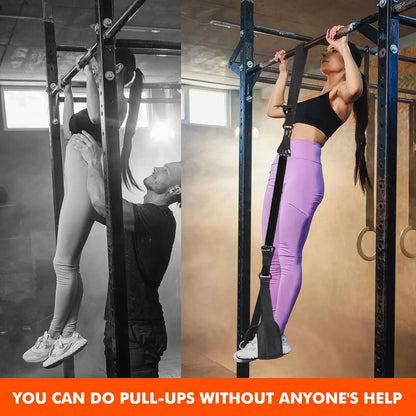 Assisted Pull Up Bands 75-300 LBS  Multifunctional Assist Belt Strength Training Fitness Tools High Intensity Pull Up Band