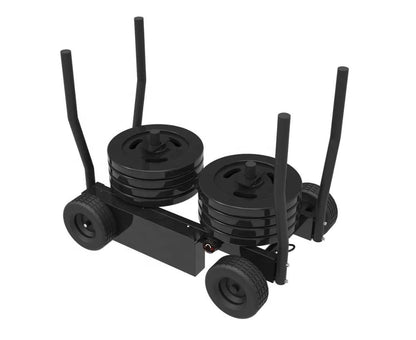 Fitness Equipment Tank Sled with Wheels Weighted Sled