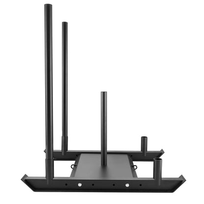 Weight Training Sled, Pull Push Power Sled, Fitness Strength Resistance Training, Steel Workout Equipment for Athletic Exercise