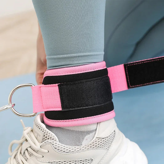 Ankle Strap For Cable Machines - Padded Gym Cuff For Ankle Protector Gym Sports Training Equipment Fitness Ankle Protector 1Pc - GabyFit Goods