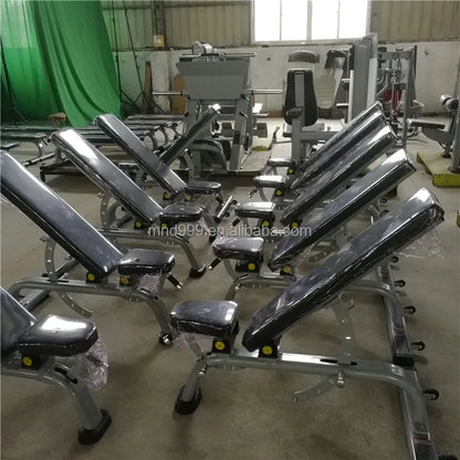 Commercial gym fitness sets Gym Equipment strength training bench & racks gym bench Adjustable Super Bench