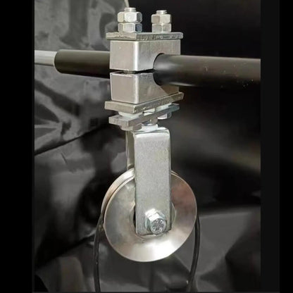 Universal Bearing Pulley Wheel Gym Accessory Sturdy Home Gym Attachments Pulley Wheel Aluminium Alloy Gym Equipment - GabyFit Goods