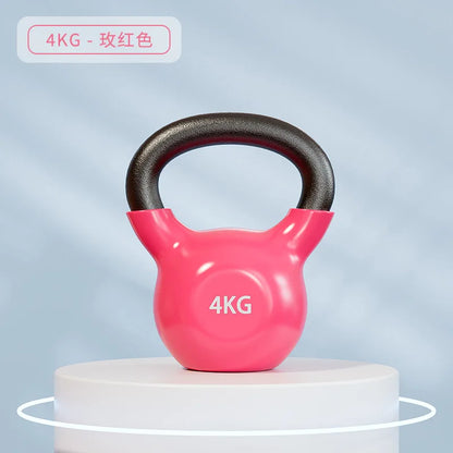 Kettlebell Fitness for Men and Women Home Gym 8KG Weighted Ball Dumbbell for Deep Squats Abdomen Slimming Arm Butt Training