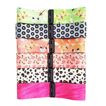 Squat glute workout Non-slip trainer thick band Fabric Resistance Elastic Booty Bands Stretch Fitness Strips Loops Yoga Equipmet - GabyFit Goods