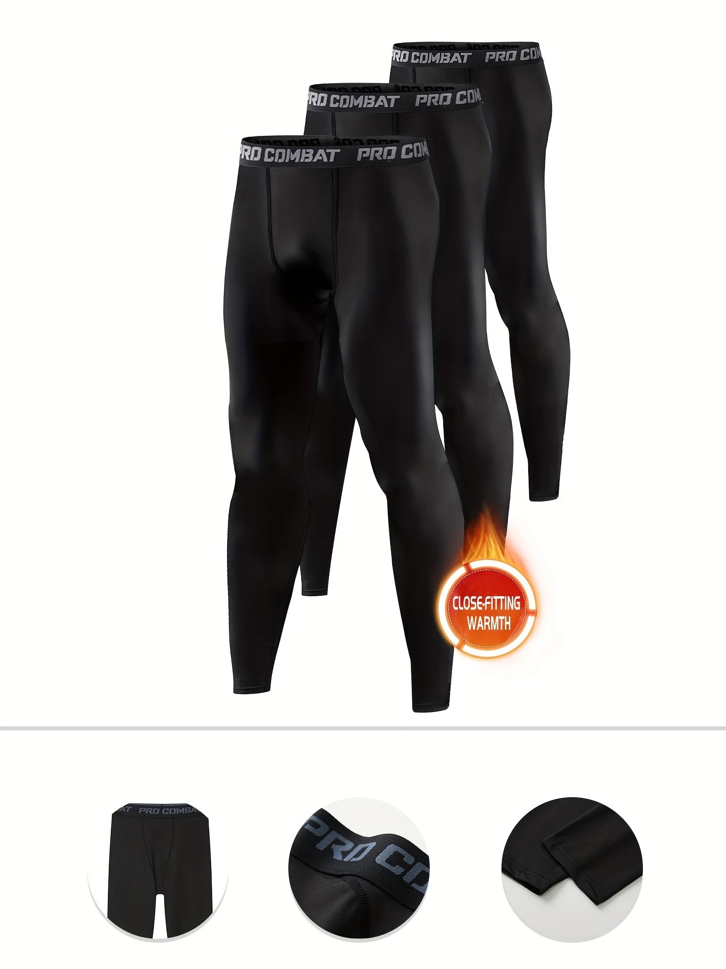 High-Performance Compression Leggings for Men Fitness Workouts Tights for Enhanced Fitness Performance and Running Comfort - GabyFit Goods
