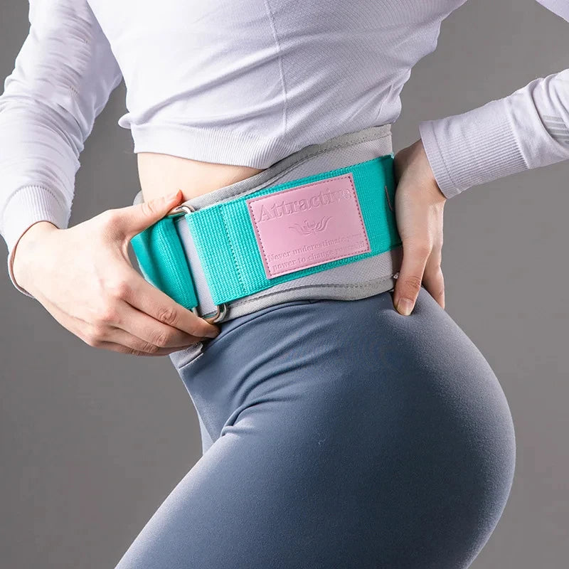 Women Gym Fitness Weightlifting Belt Waist Belts for Squats Dumbbell Training Bodybuilding Lumbar Brace Protector Gym belts - GabyFit Goods