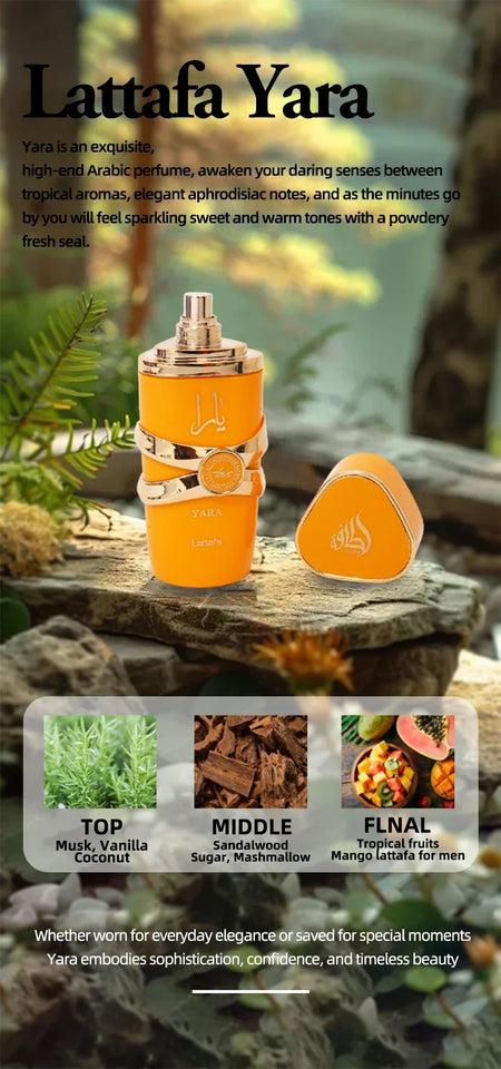 Perfume Women Eau De Parfum Original Arab Perfumes Arabian Perfume Lasting Fragrance Light Fragrance Longlasting Date Temptation
