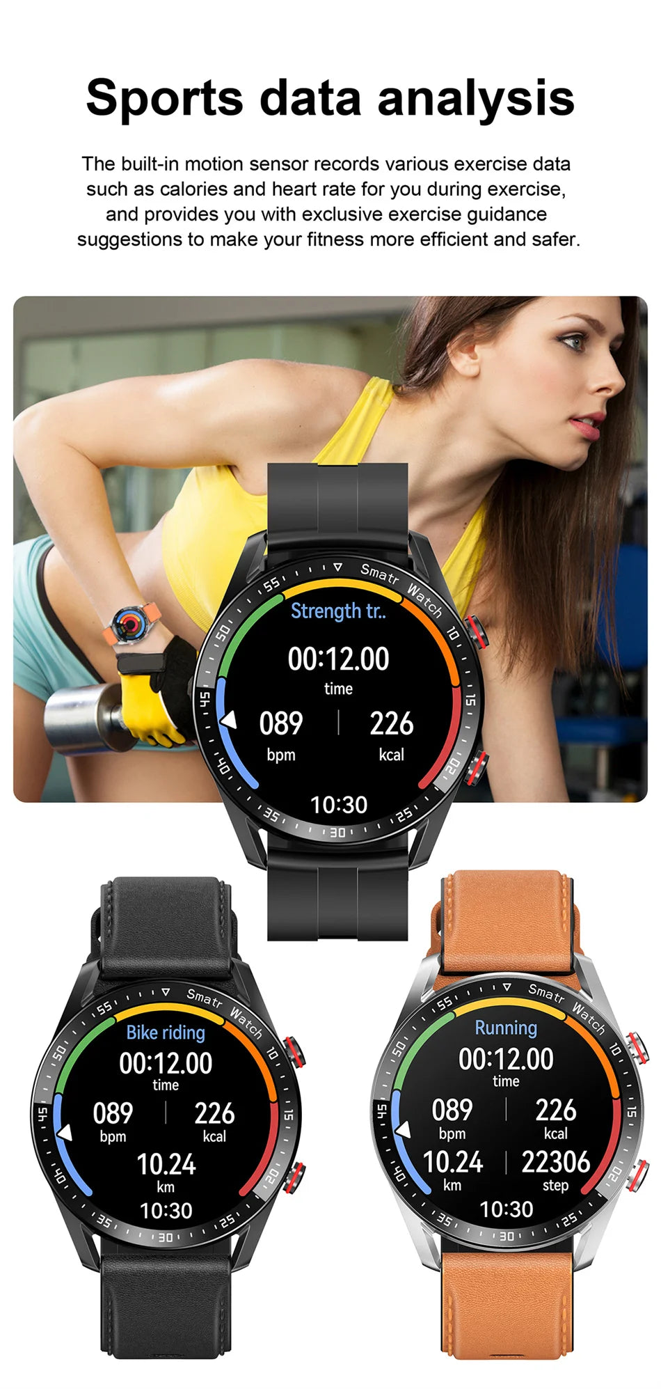 ECG+PPG Bluetooth Call Smart Watch Men Laser Health Blood Pressure Fitnes Sports Watches Man Sports Waterproof Smartwatch+Box - GabyFit Goods