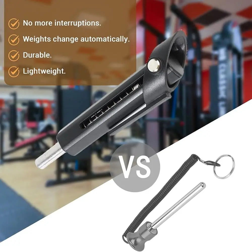 Universal Gym Accessories Gym Pin Fitness Equipment Security Lock Weight Reduction Latch Anti-Rust drop set pins gym - GabyFit Goods