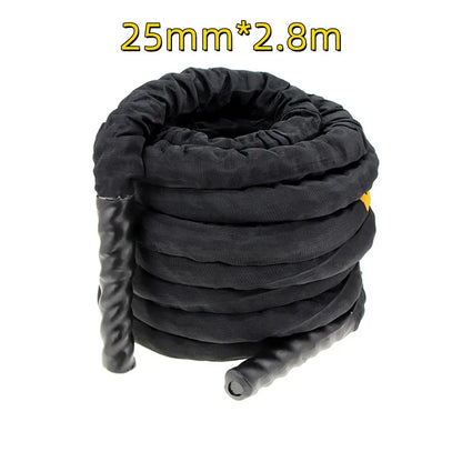 Weighted Jump Rope Gym Outdoor Home Fitness Exercise Physical Training Battle Rope Battling Strength Training Fitness Rope