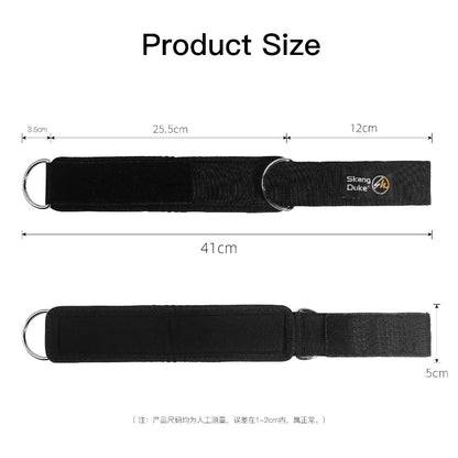 Ankle Strap Bodybuilding Gym Pulley Anklet Training Ankle Cuff Gym Equipment D-Ring Resistance Weight Leg Training Brace Support - GabyFit Goods