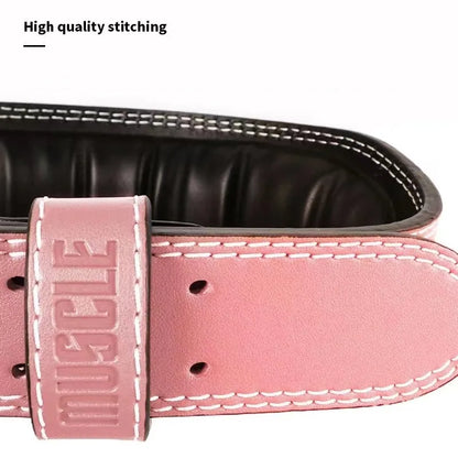 Professional Gym Weightlifting Belt Bodybuilding Fitness Belt Barbell Powerlifting Training Waist Protector Gym Belt For Fitness - GabyFit Goods