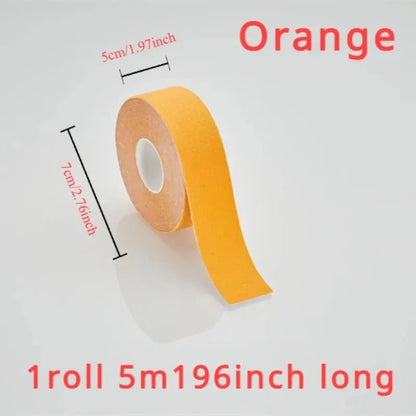 Sports Tape Muscle Patch Width 5cm1.97inch Length 5m196inch Lift Chest Tape Anti Sagging Knee Elbow Stretch Fitness Brace - GabyFit Goods